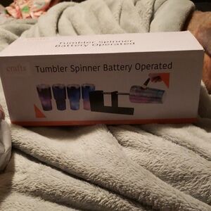 Craft Tumbler Spinner - Purple and Black